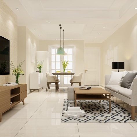 Phối cảnh phòng khách