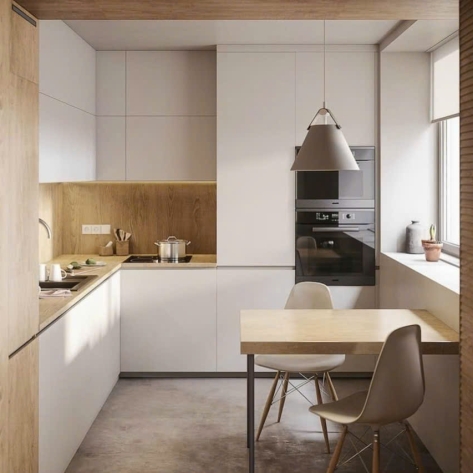 Tổng Hợp Các Mẫu Bếp Tone Nhẹ Nhàng Tối Ưu Không Gian