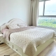 Nội thất phòng ngủ căn hộ thực tế tại quận Phú Nhuận